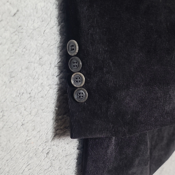 Jones New York Black Corduroy Sport Coat - Picture 5 of 9